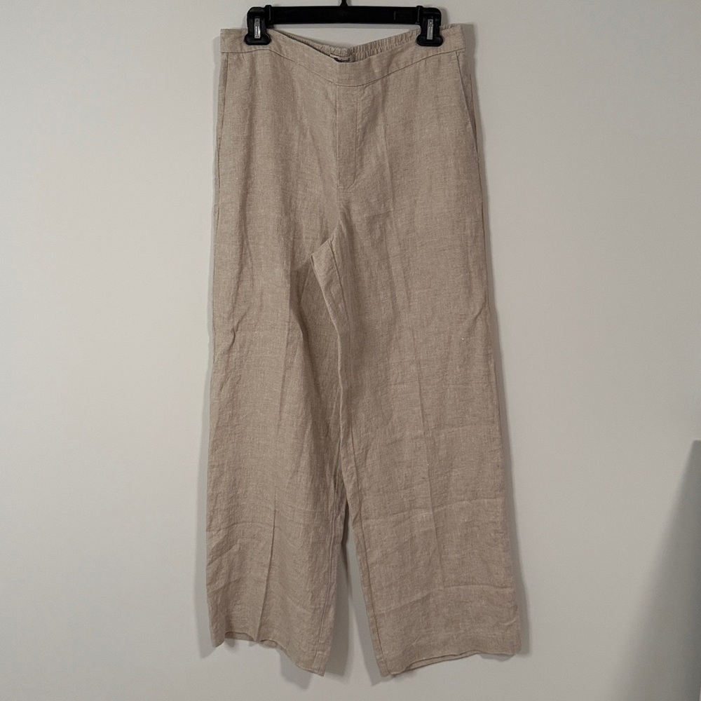 NWT Madewell The Easy Pull-on Pant in 100% Linen Women’s size M - Picture 7 of 16